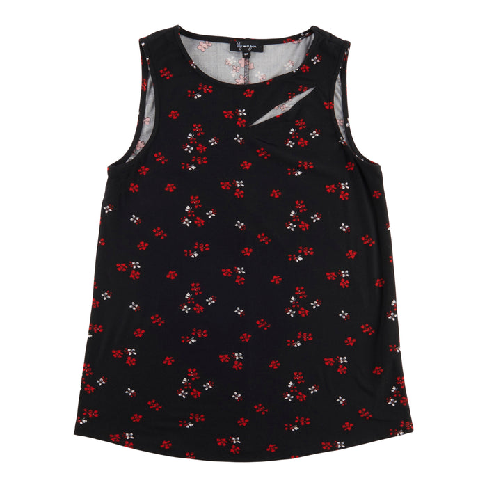 Camisole ajourée et imprimée SImple élégance lily·morgan pour femmes