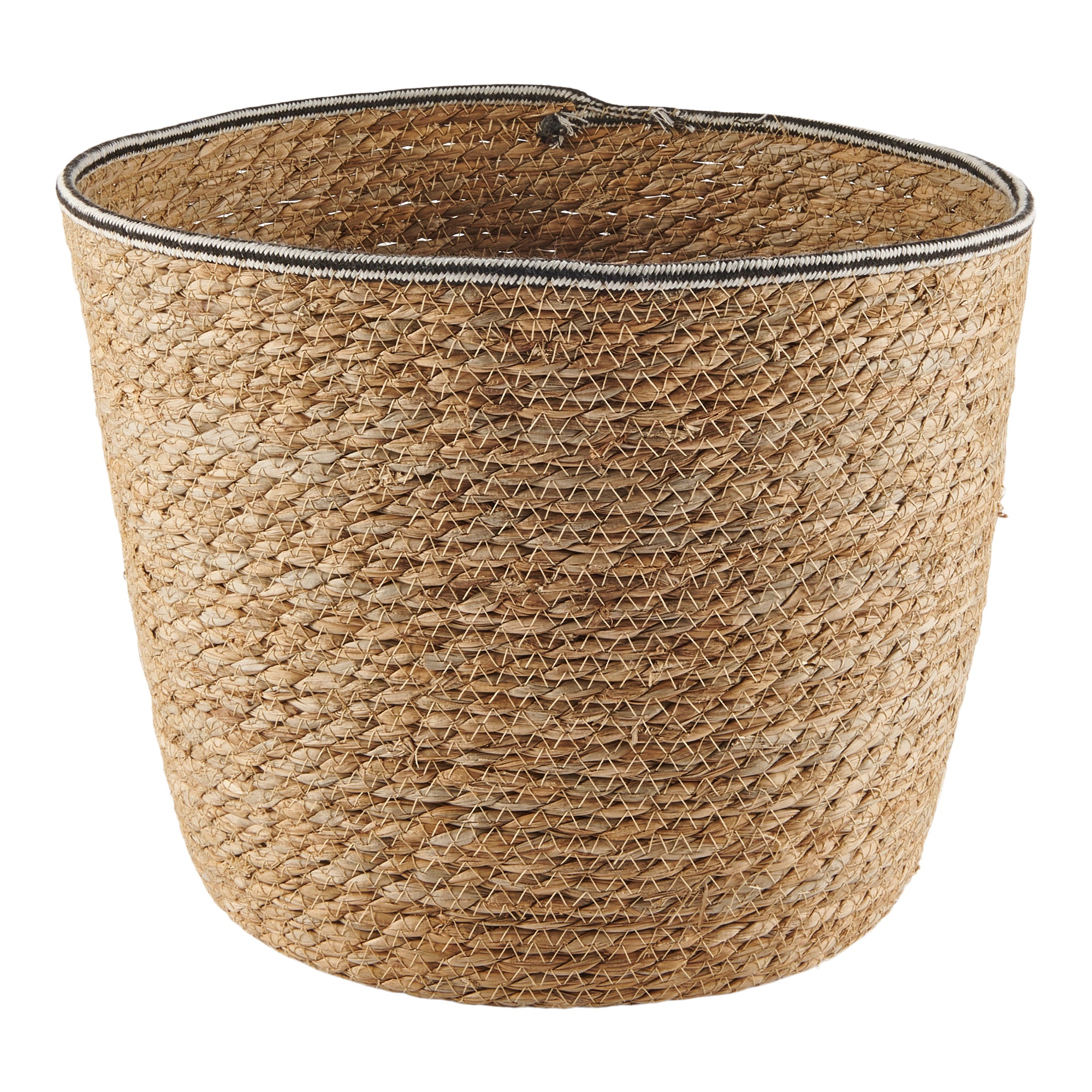 HomeStyles Natural Seagrass Bins, Beige, Large Giant Tiger