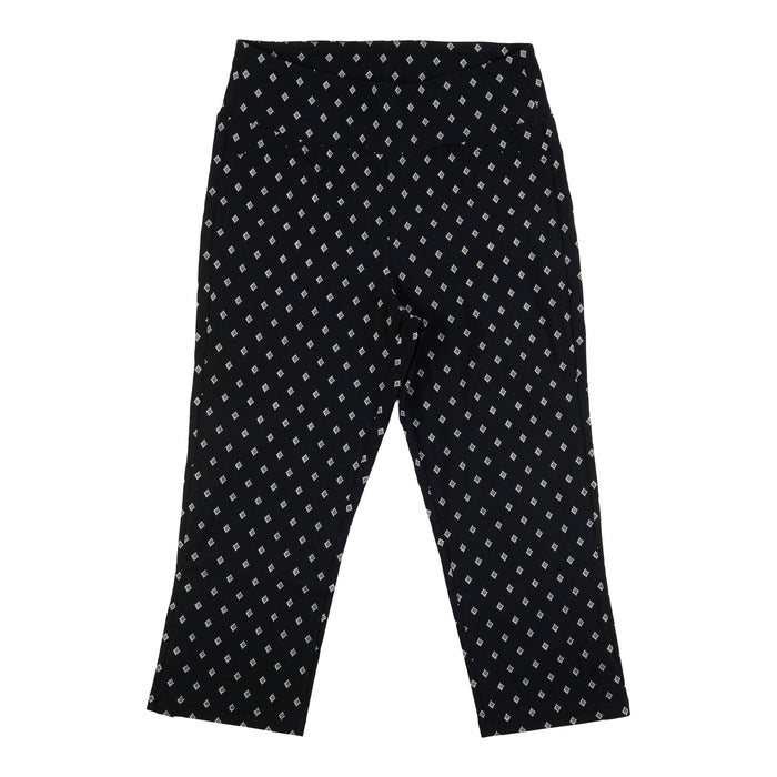 lily morgan Women's Simply Chic Button Cropped Pants