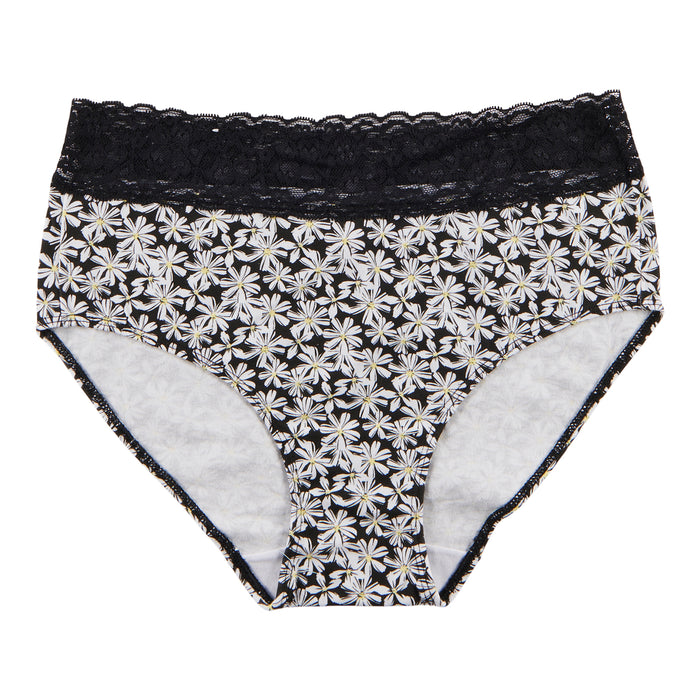 Culottes en dentelle de coton imprimé Carisma pour femmes