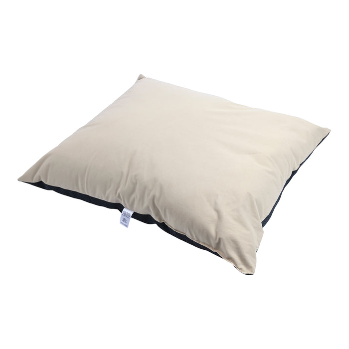 Faux Suede Pet Bed, Tan, 27-in x 32-in
