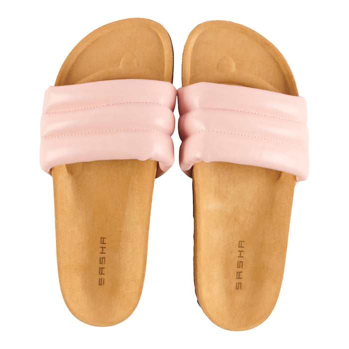Sasha Quilted Slides