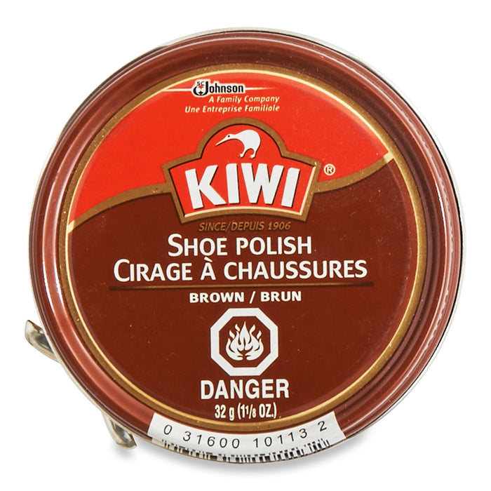 S.C Johnson Kiwi Instant Deep Shine Cirage à chaussures, 32 g, marron