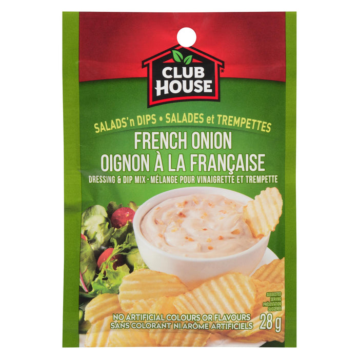 Club House French Onion Dressing & Dip Mix, 28-g