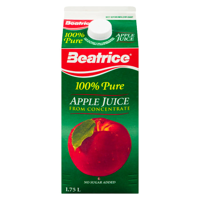 Beatrice 100% Pure Apple Juice, 1.75-L