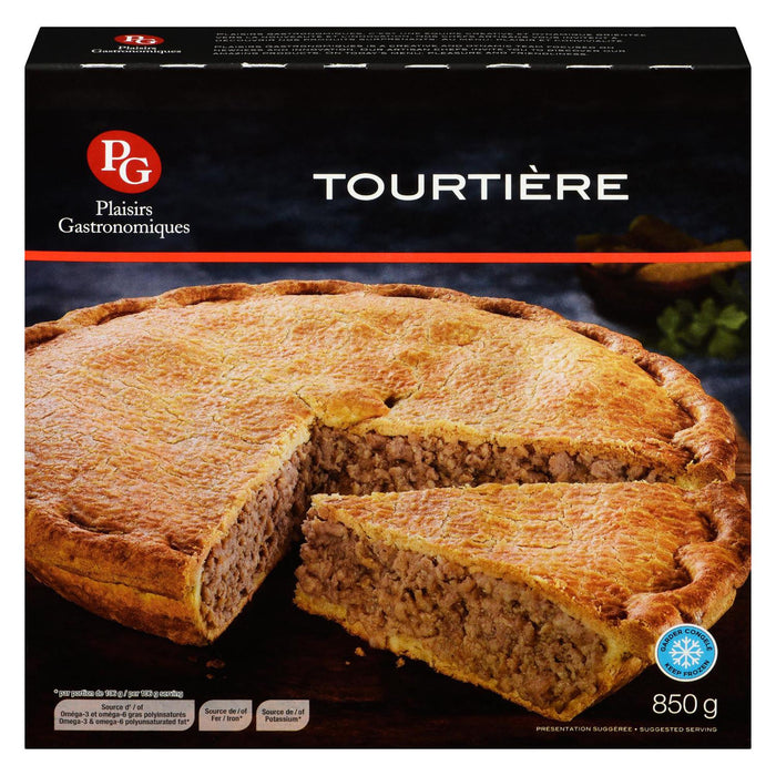 Plaisirs Gastronomiques Tourtière, 850-g