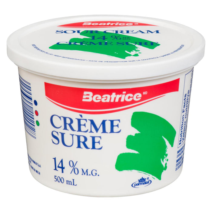 Beatrice Crème Sure 14 % M.G., 500 ml
