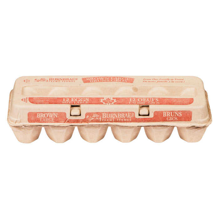 Burnbrae Farms Large Brown Eggs, 12-Pack