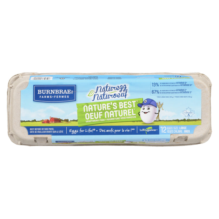 Burnbrae Farms Naturegg Nature's Best Eggs, Large, 12-Pack