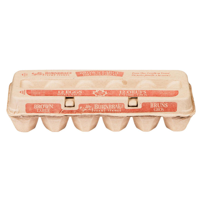 Burnbrae Farms Large Brown Eggs, 12-Pack