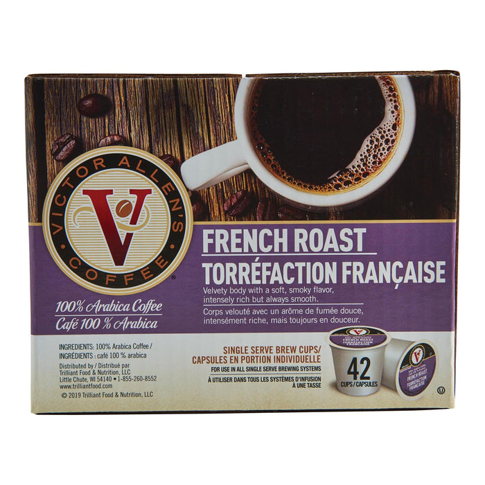 Dosettes de café Victor Allen Torréfaction française de Keurig, emb. de 42 - 420 g