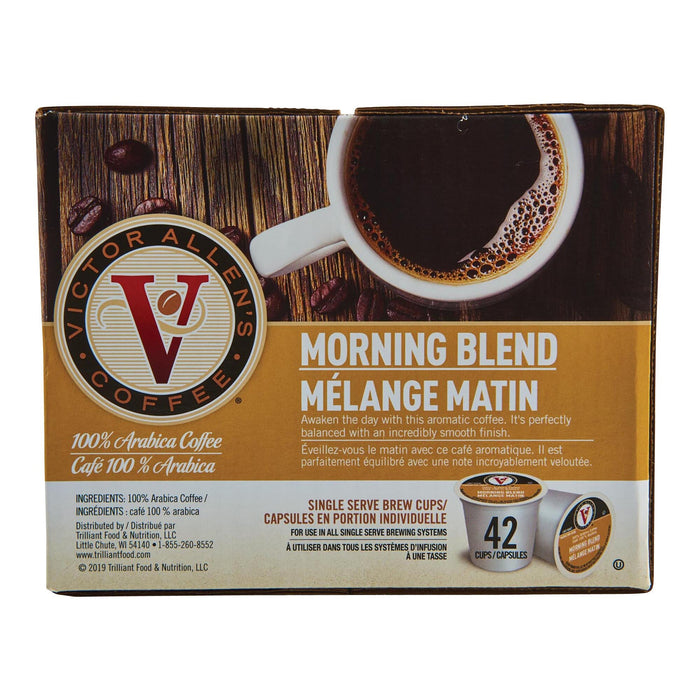 Dosettes de café Victor Allen Mélange Matin de Keurig, emb. de 42 - 357 g