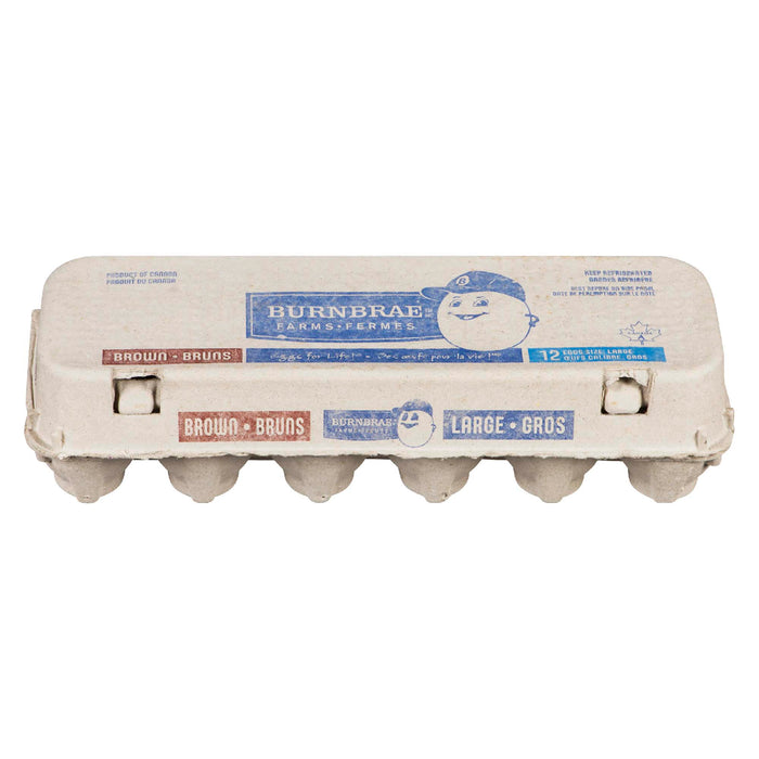 Burnbrae Farms Large Brown Eggs, 12-Pack