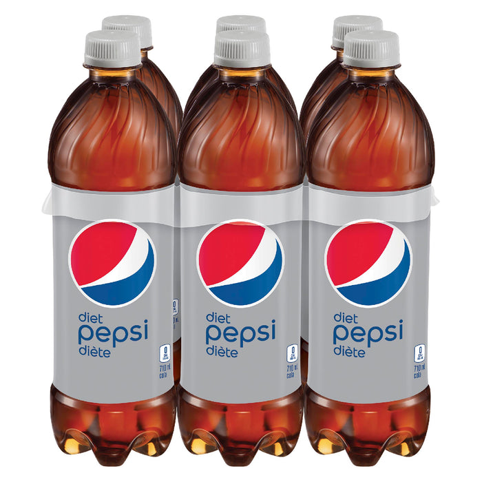 Boisson gazeuse diète Pepsi, 710 ml – emb. de 6