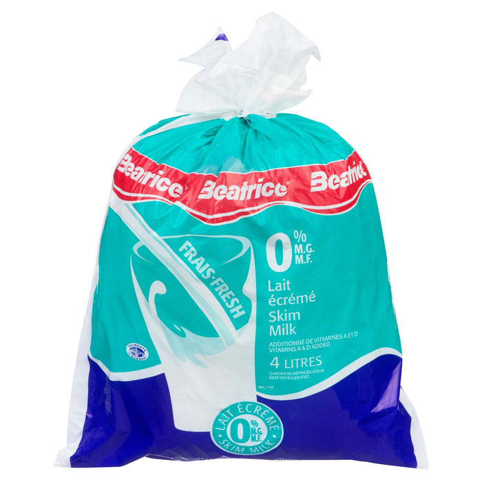 Beatrice Fresh Skim Milk 0% M.F. - 4L