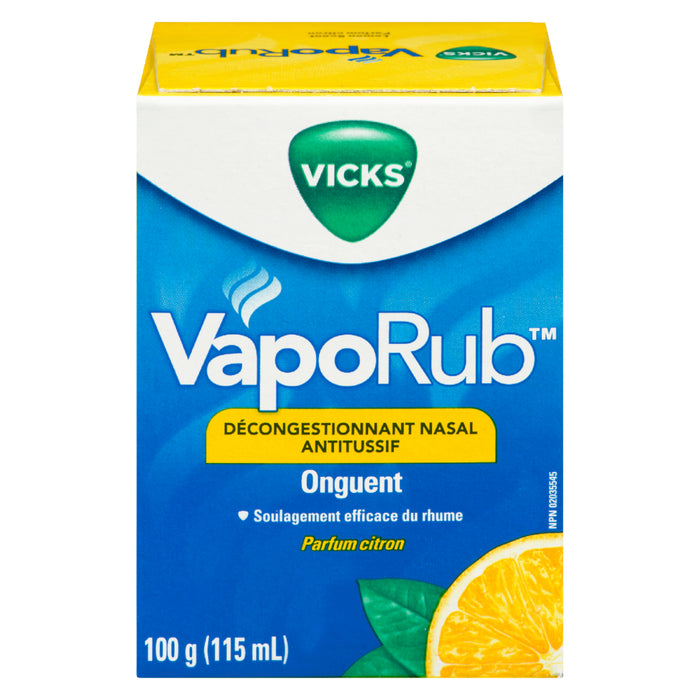 Vicks VapoRub, Lemon, 115-ml