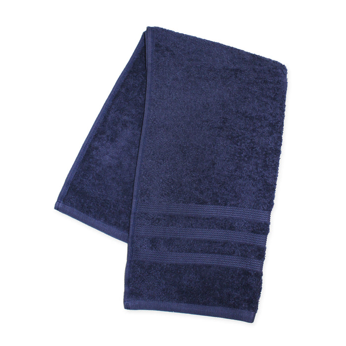 Serviette de bain bleu marine Cleanse - 50 po