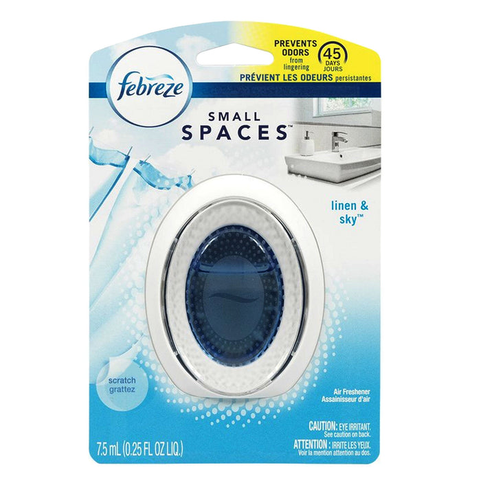 Febreze Small Spaces Linen Pear and Lily Scented Air Freshener Spray, 75-mL
