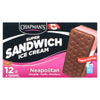 Sandwich à la crème glacée napolitaine Super Chapman's, Emballage de 12, 120 ml