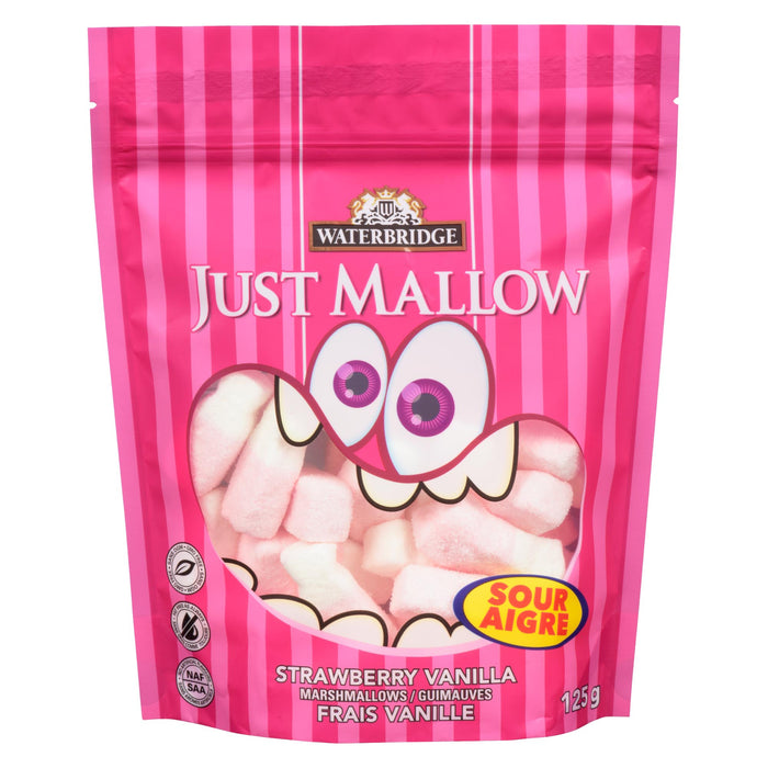 Waterbridge Just Mallow Guimauves Frais Vanille Aigre, 125 g