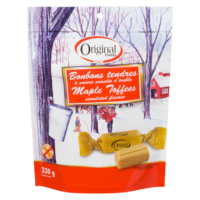 Original Foods Maple Toffee - 330g