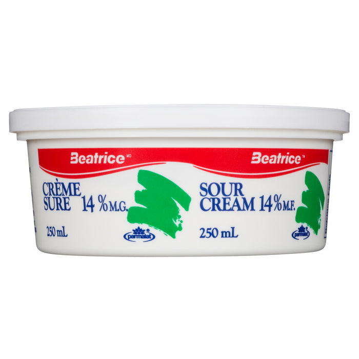 Crème sure Beatrice, 14 % M. G. - 250 ml