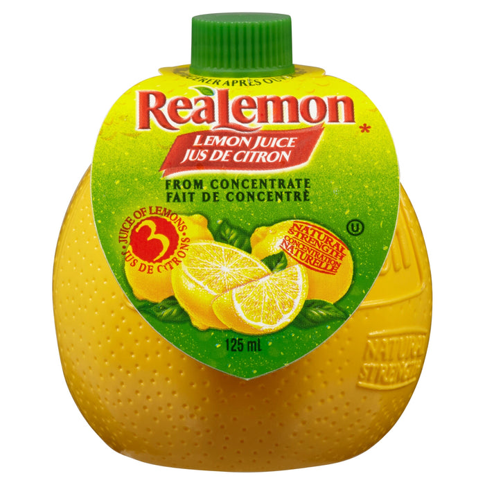 Realemon Lemon Juice from Concentrate - 125ml