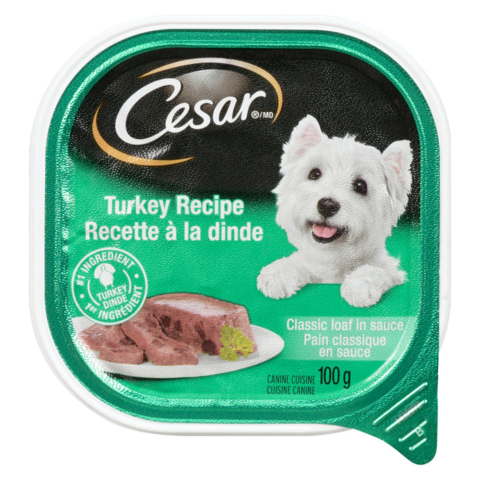 Pain classique en sauce Cesar à saveur de dinde – 100 g