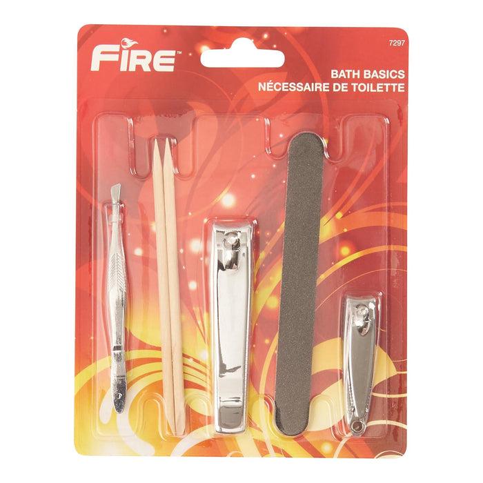 Fire Deluxe Manicure Set, 6-Piece