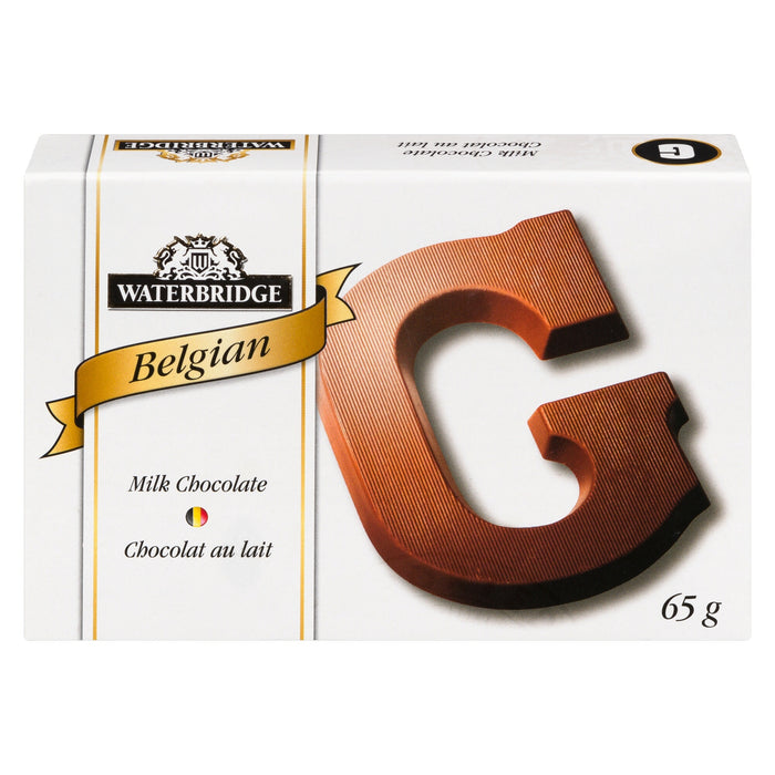 Chocolat au lait belge Waterbridge - 65 g