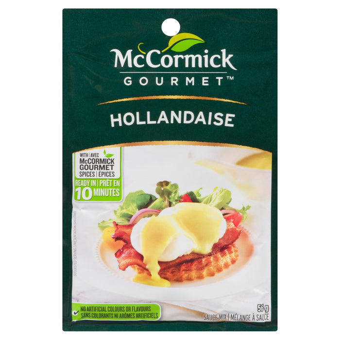 Mélange à sauce hollandaise McCormick Gourmet - 56 g