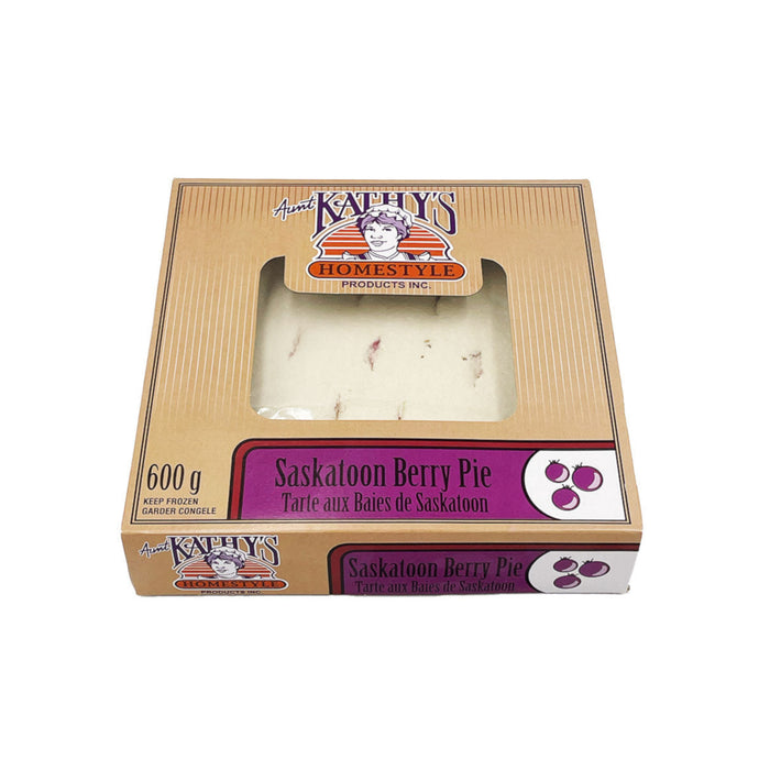 Tarte aux baies de Saskatoon Aunt Kathy's Homestyle Products - 600 g