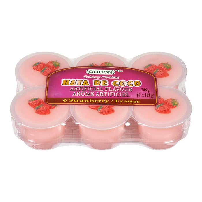 Cocon Decoco Strawberry Pudding, 480-g
