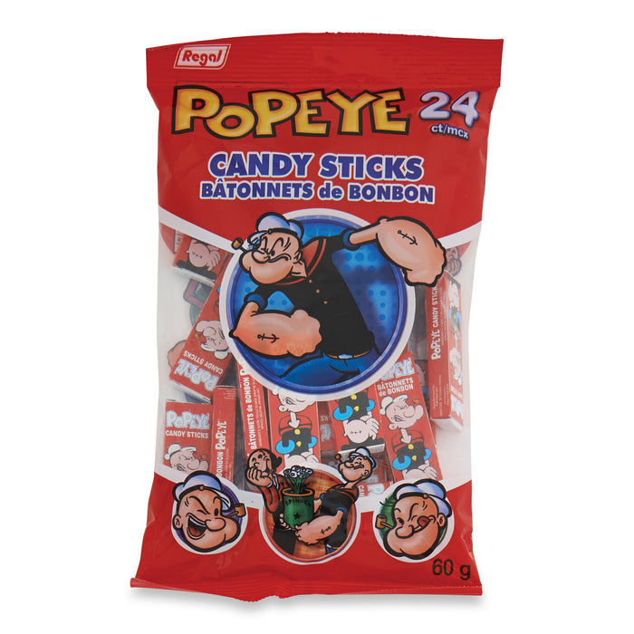 Popeye Sticks Candy, 24-Pack