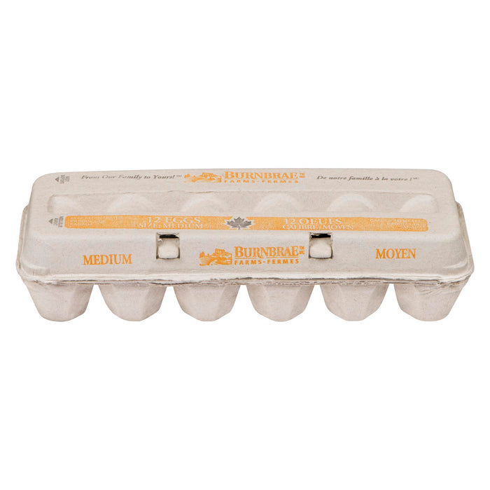 oeufs moyens Burnbrae Farms, emb. de 12
