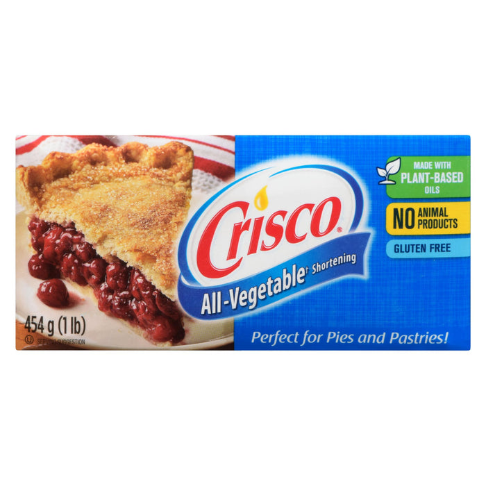 Crisco Shortening Tout Végétal, 454 g