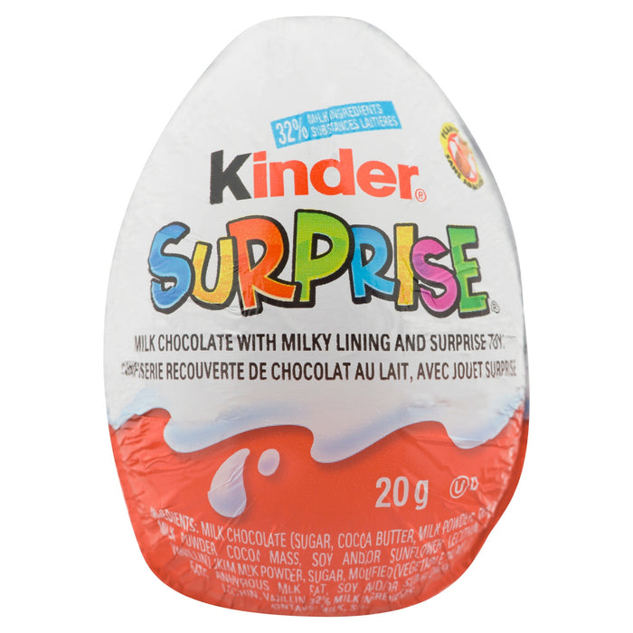 Kinder Surprise Milk Chocolate Egg Classic - 20g