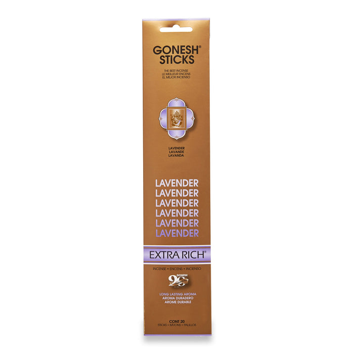 Bâtons d'encens  paquet de 20  -  lavande
