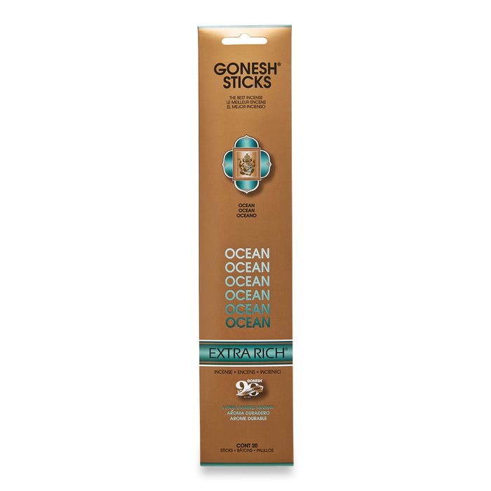 Gonesh Ocean Incense Sticks, 20-Pack