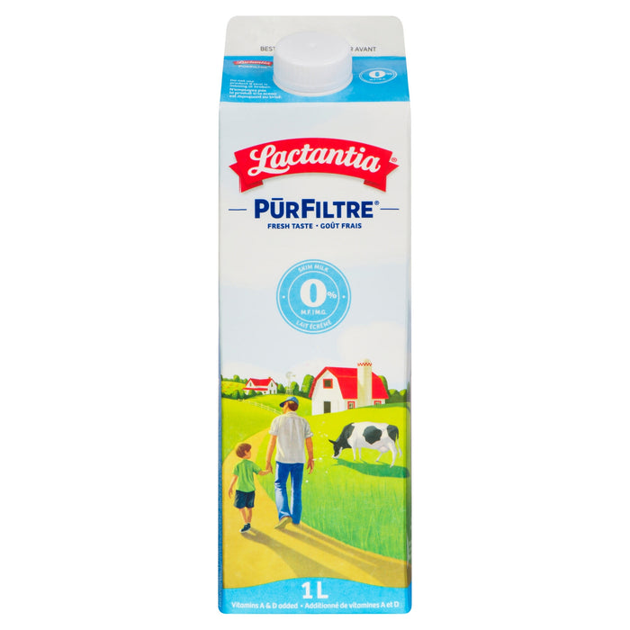 Lactantia PūrFiltre Skim Milk 0% M.F., 1-L