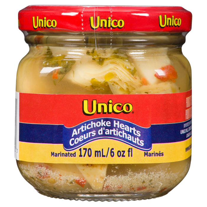 Coeurs d'artichauts marinés Unico - 170 ml