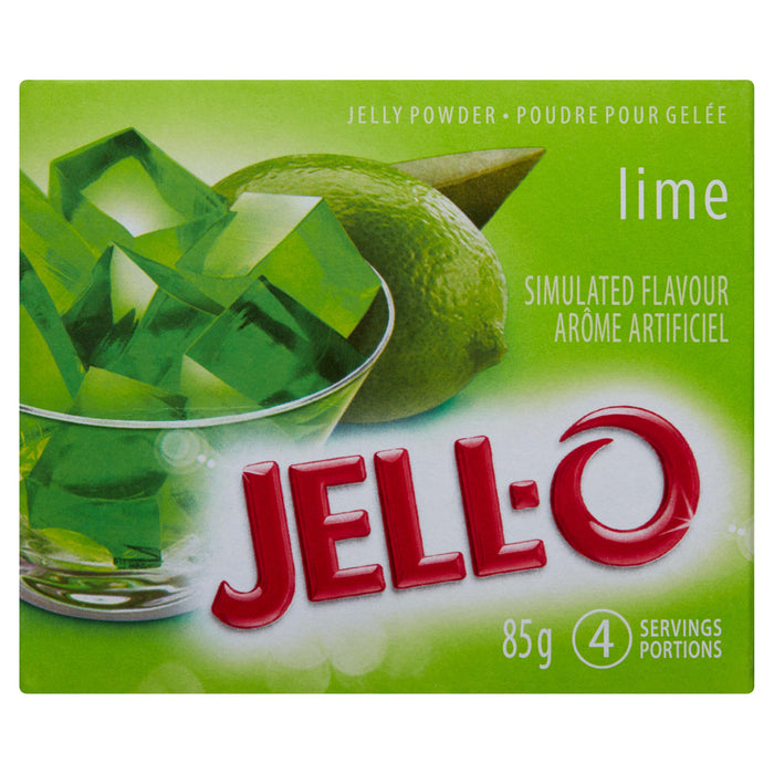 JELL-O Lime Jelly Powder, 85-g