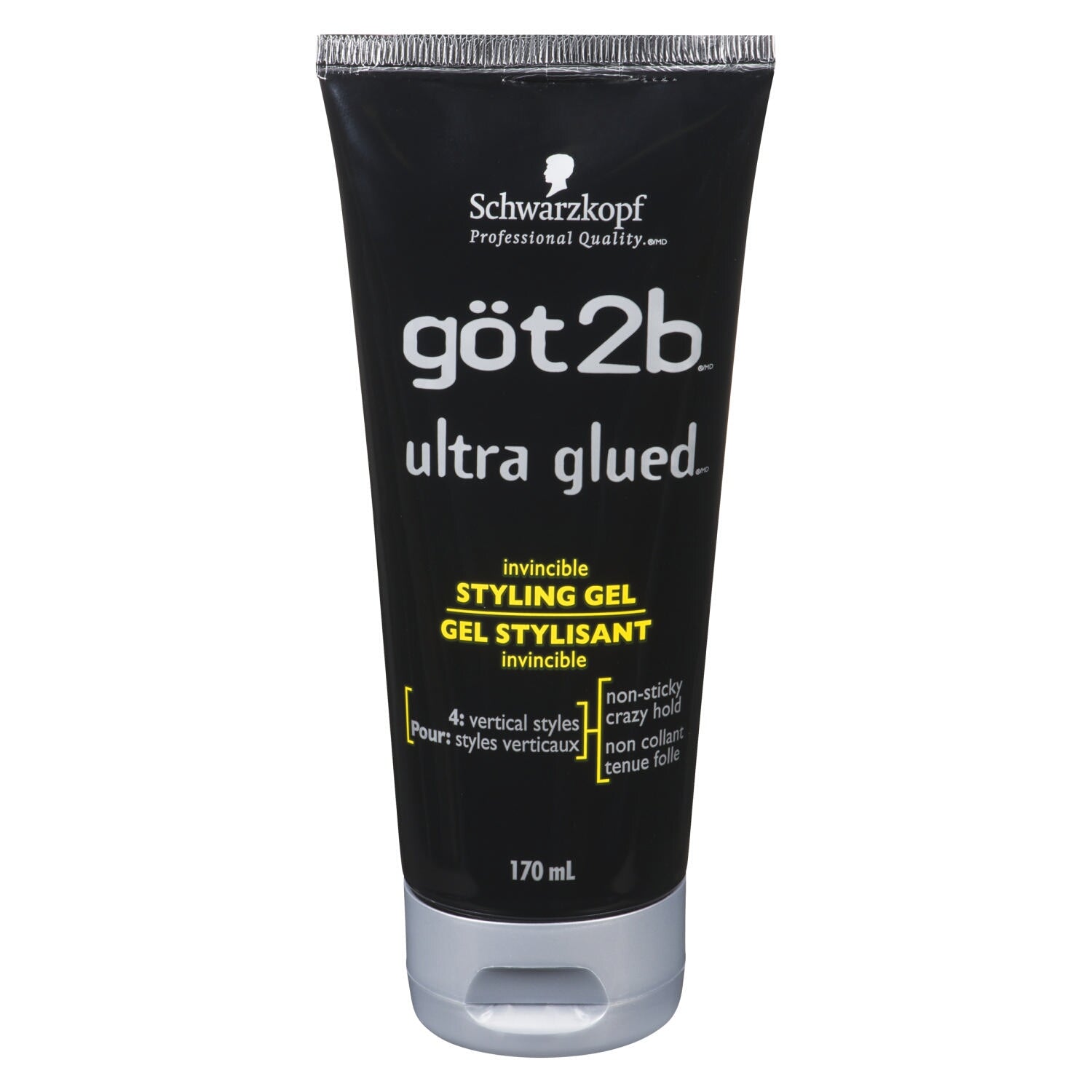 got2b Ultra Glued Invincible Styling Gel, 170mL Giant Tiger