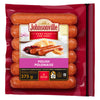 Johnsonville Saucisses Fumées et Entièrement Cuites Pur Porc Polonaise Saucisses, Emballage de 6, 375 g