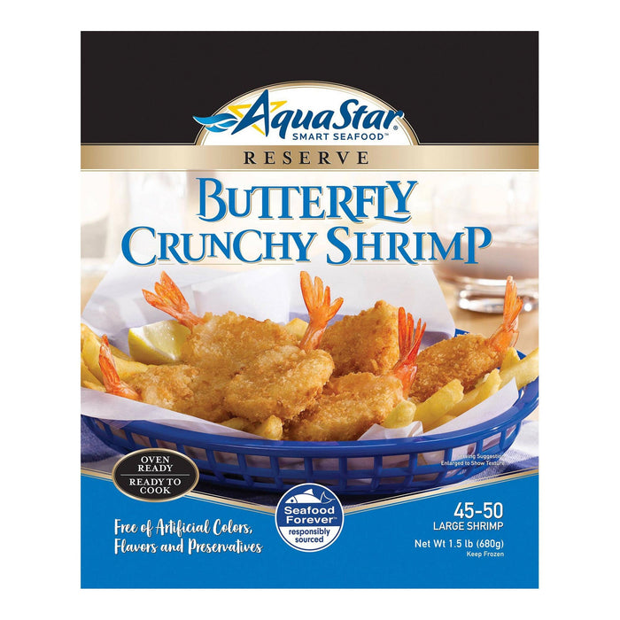 Aqua Star Butterfly Crunchy Shrimp - 680g