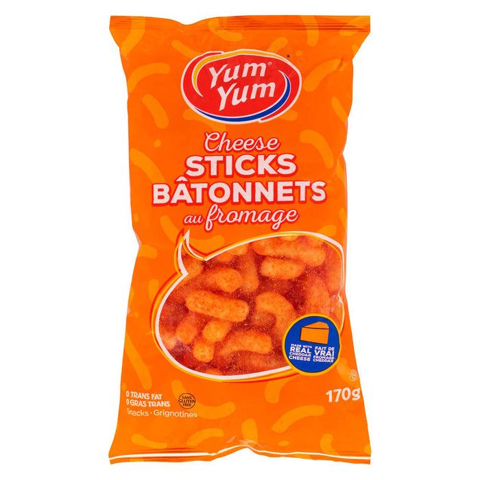 Yum Yum Snacks Cheese Sticks, 170-g