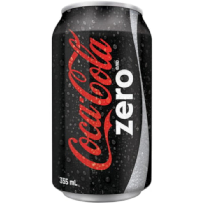 Coca-Cola Coke Zero Can, 355-ml