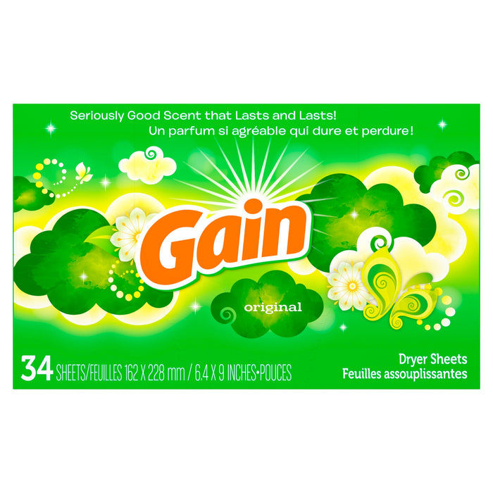Assouplissant en feuilles parfum Original Gain - emb. de 34