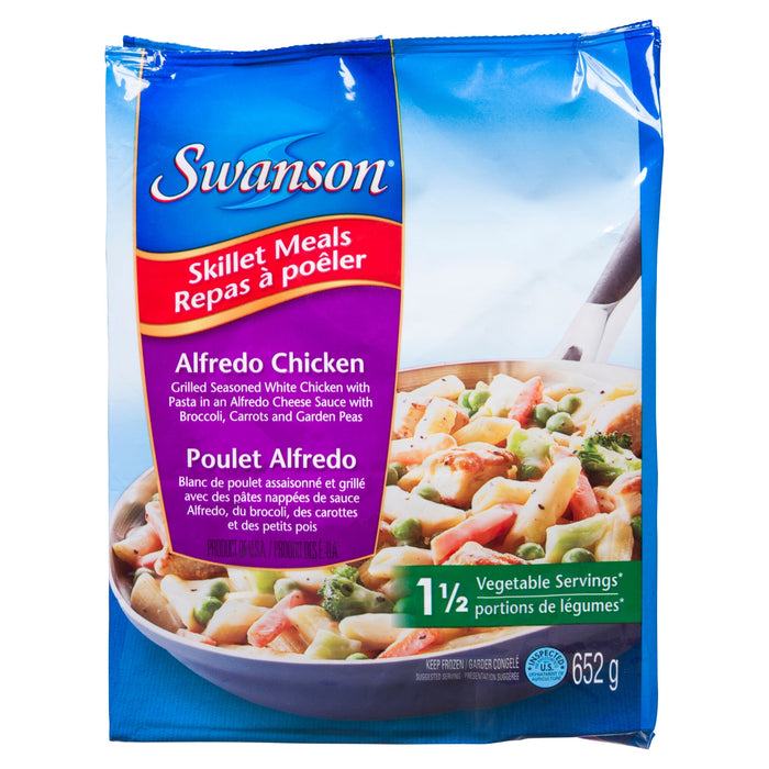 Repas de poulet Alfredo à la poêle de Swanson - 652 g