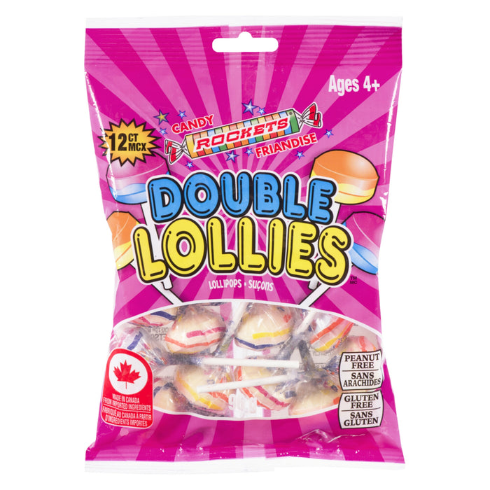 Rockets Double Lollies 12pk. - 96g